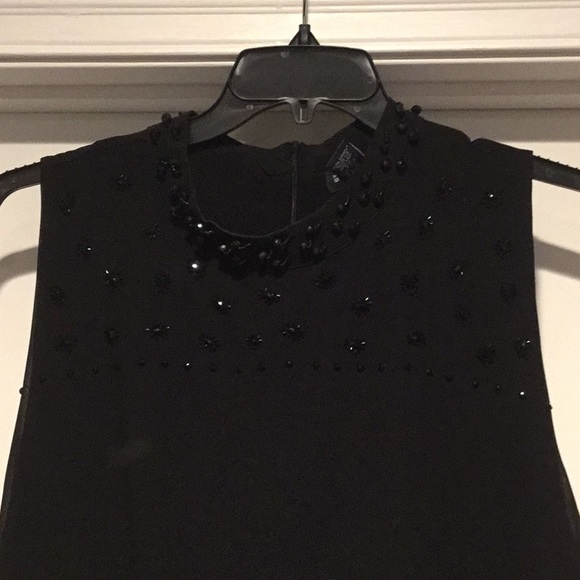Black Plus size sleeveless Cocktail dress - Picture 2 of 2